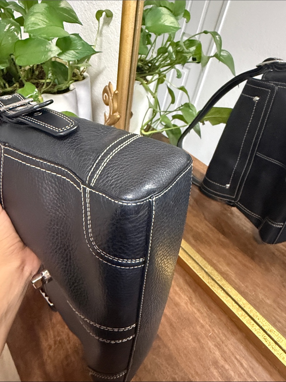 Coach Hamilton flap the lock leather bag - Picture 9 of 10
